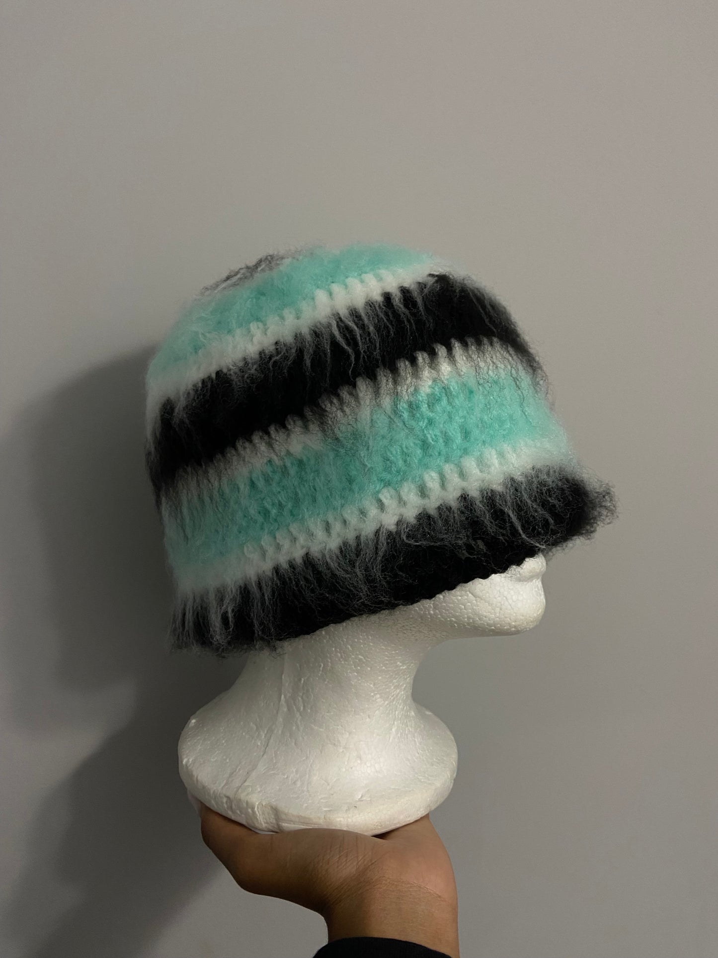 Crochet Mohair Beanie