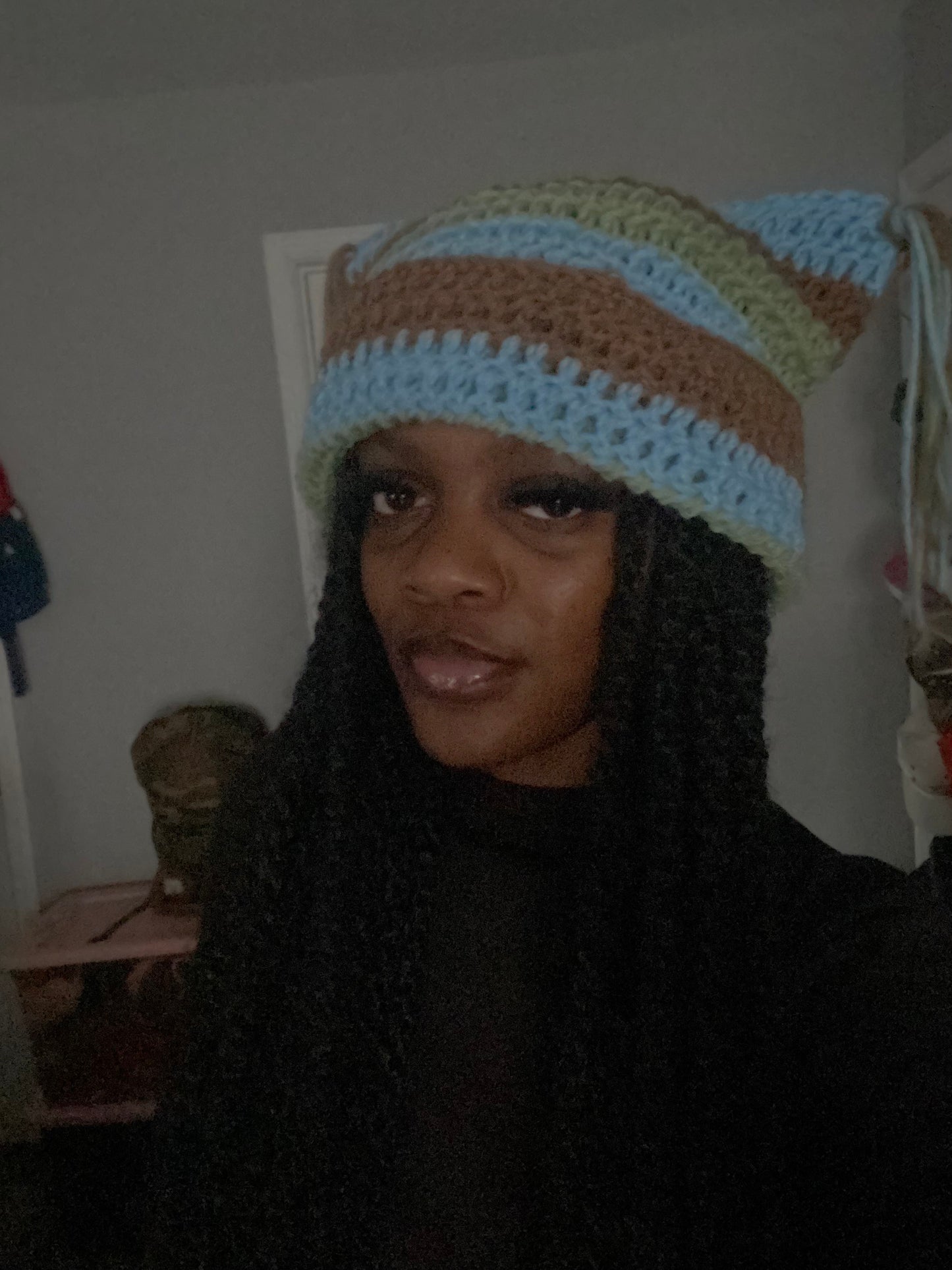 Crochet Cat Ear Beanie