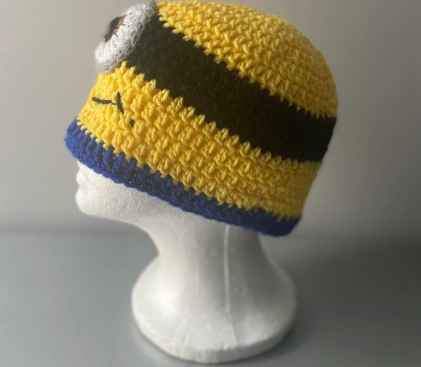 Crochet Minion Beanie