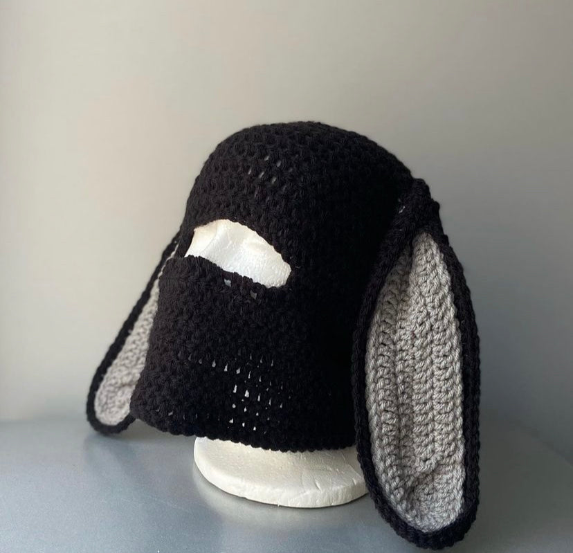 Crochet Bunny Balaclava