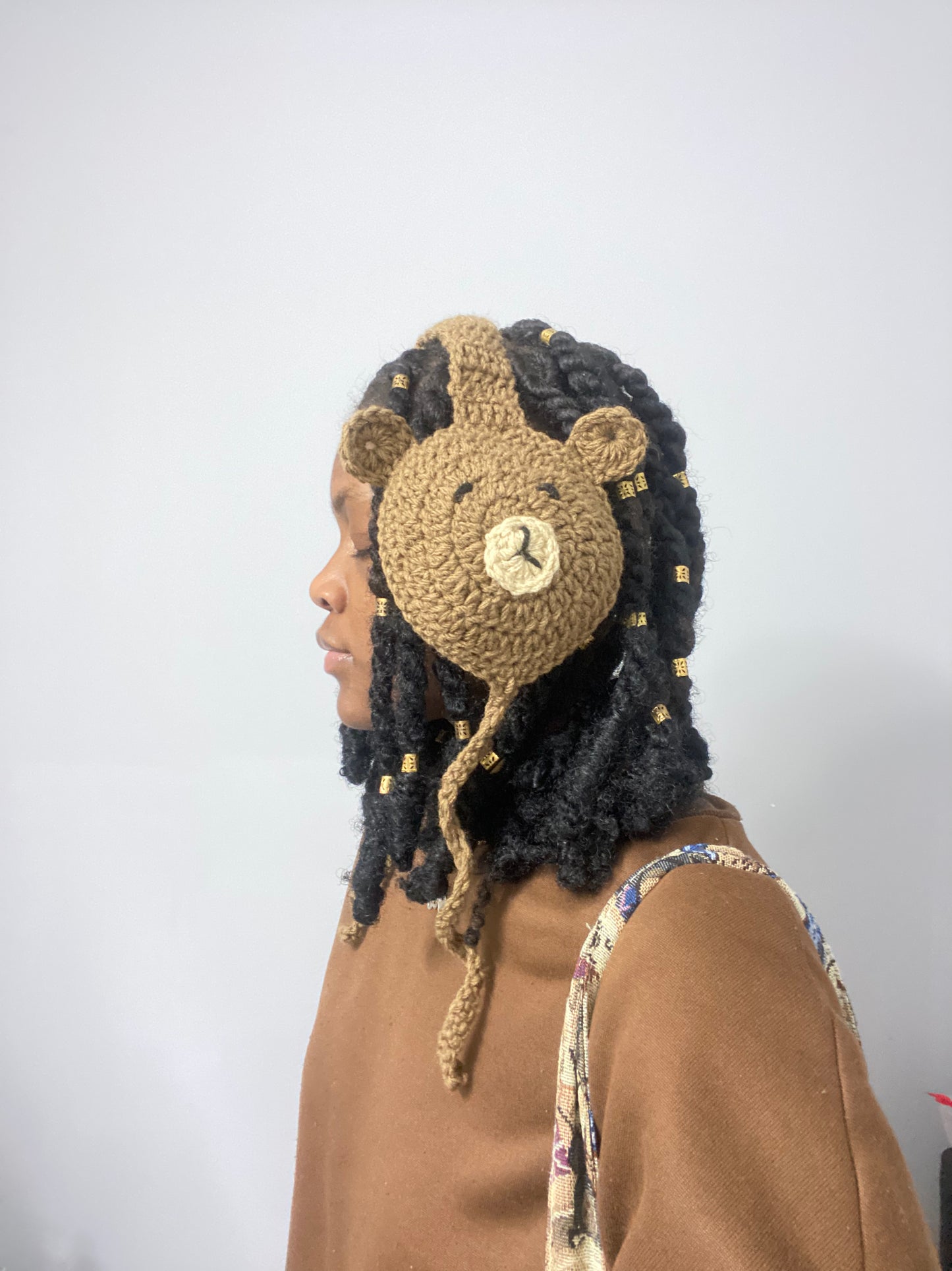 Crochet Bear Earmuffs